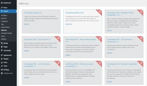 Vimeo WordPress Plugin Vimeotheque Add-ons Page