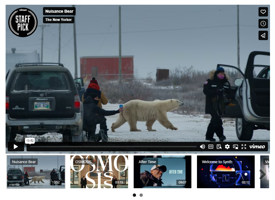 Vimeotheque Series theme FlexPlay